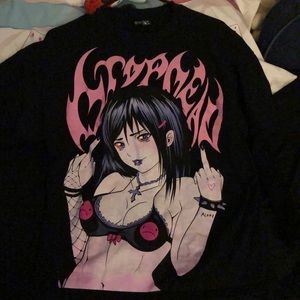 great condition. Size small, there is fishnet sleeves attached. Fits oversized